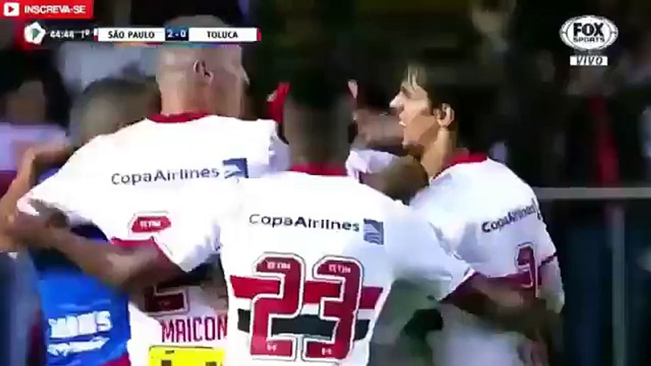 Sao Paulo Vs Toluca 4-0 Highlights & All Goals - Copa Libertadores 29 April 2016