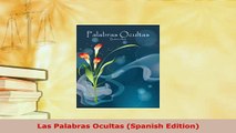 Download  Las Palabras Ocultas Spanish Edition Free Books