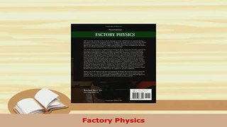 PDF  Factory Physics Free Books