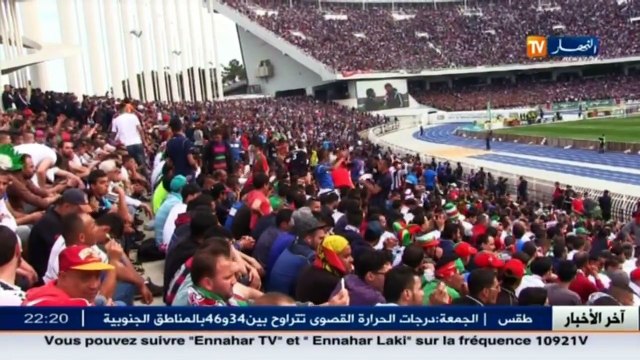 من المدرجات : الداربي العاصمي الكبير بين المولودية و الاتحاد