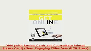 PDF  OM4 with Review Cards and CourseMate Printed Access Card New Engaging Titles from 4LTR Ebook