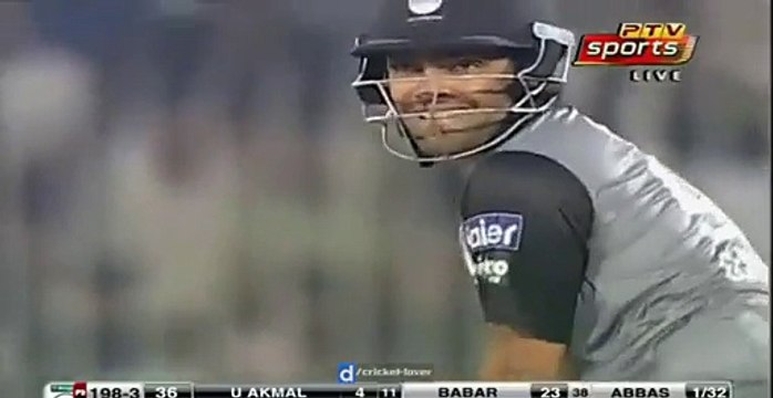 Islamabad vs Baluchistan Umar Akmal Match Winning 59 Runs and Awais Zia 45 Runs Innings Pakistan Cup 2016