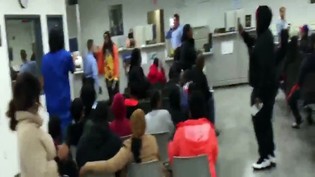 Woman loses her sh t at the DMV tries to fight cops after forgetting to bring the proper paperwork