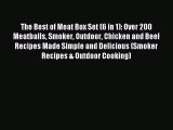 Read The Best of Meat Box Set (6 in 1): Over 200 Meatballs Smoker Outdoor Chicken and Beef