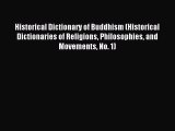 PDF Historical Dictionary of Buddhism (Historical Dictionaries of Religions Philosophies and