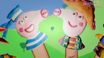 Play Doh Peppa Pig Beach Finger Family  | Nursery Rhymes and More Lyrics -  2016 - 4