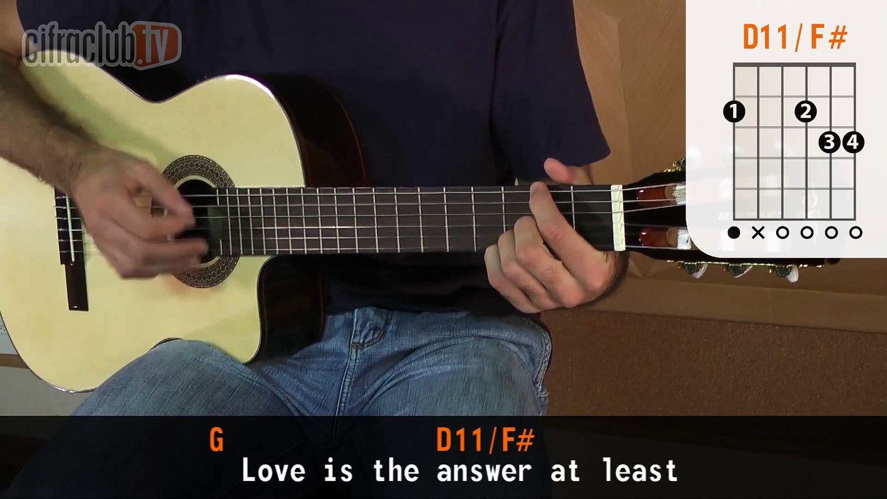 Better Together - Jack Johnson (aula de violão simplificada)