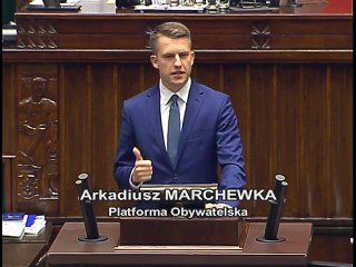 Poseł Arkadiusz Marchewka - Wystąpienie z dnia 28 kwietnia 2016 roku.