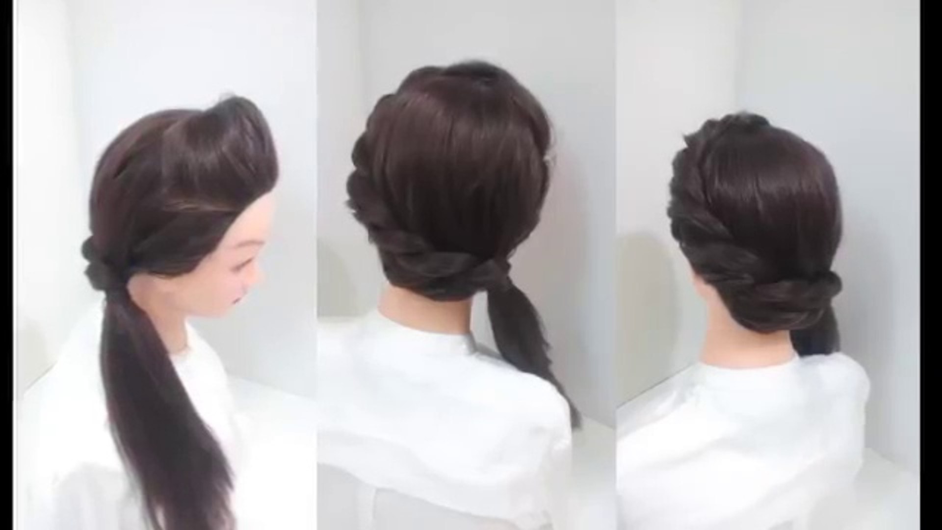 3 Easy Hairstyles for Girls with Long Hair - video Dailymotion