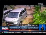 Perampokan Modus Pecah Kaca Mobil Terekam CCTV