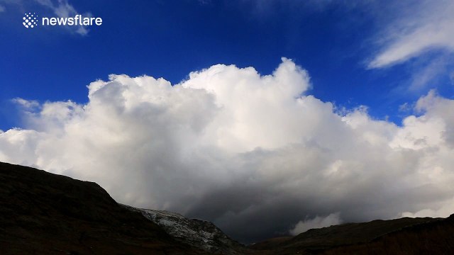 Huge hailstorms hits Cumbria in April