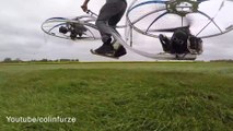 Ce vélo volant fonctionne réellement ! Hoverbike ! - Homemade Hoverbike