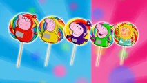 Peppa Pig Teletubbies Lollipop Finger Family Songs Nursery Rhymes Lyrics