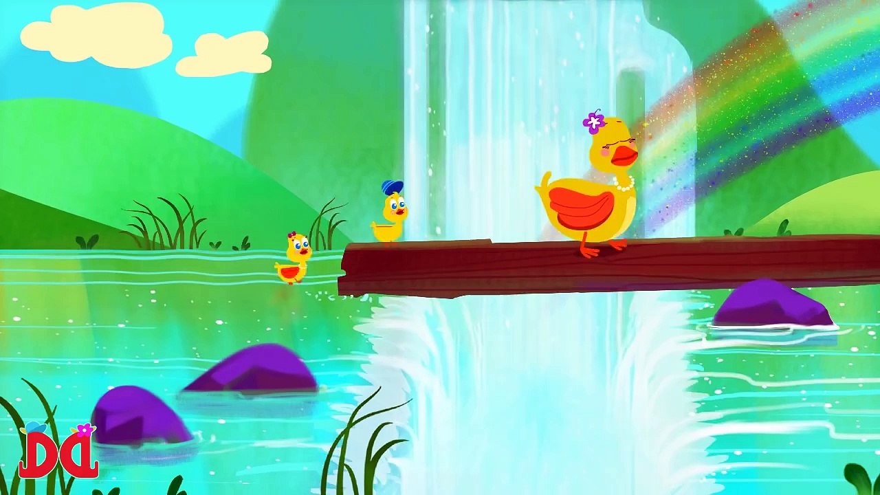 Five Little Ducks | Numbers Song | Nursery Rhymes for Children | Kids Songs by Derrick and Debbie