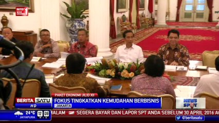 Download Video: Jokowi Targetkan Kemudahan Berusaha Indonesia Peringkat 40