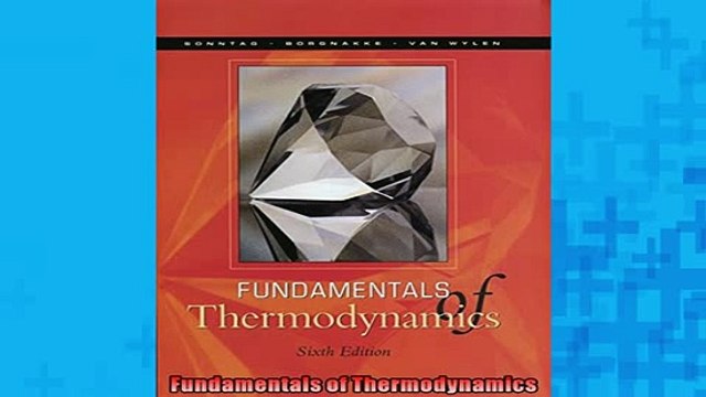 READ book Fundamentals of Thermodynamics FREE BOOOK ONLINE
