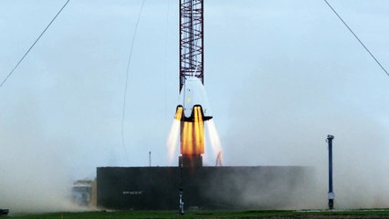 Super Draco - test des moteurs du Dragon v2