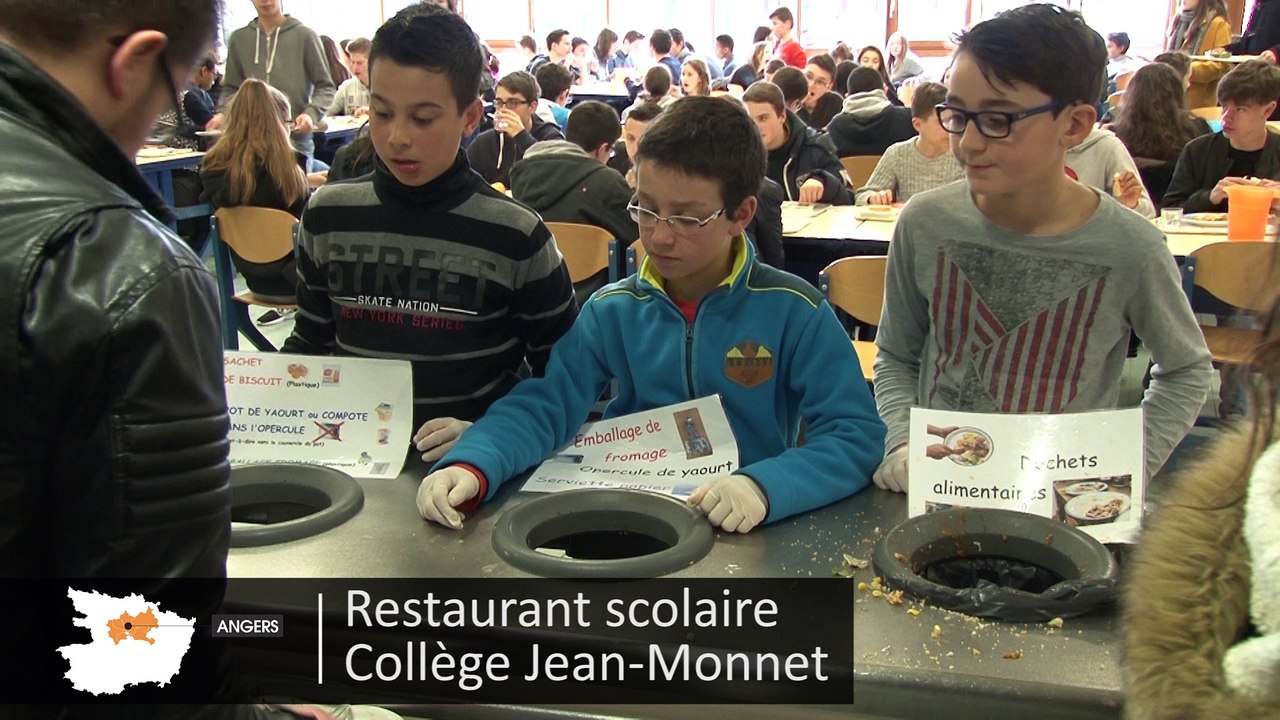 Recyclage des déchets au Collège Jean-Monnet