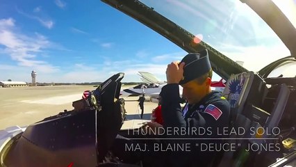 Fly Amongst The Solo Thunder - USAF Thunderbirds