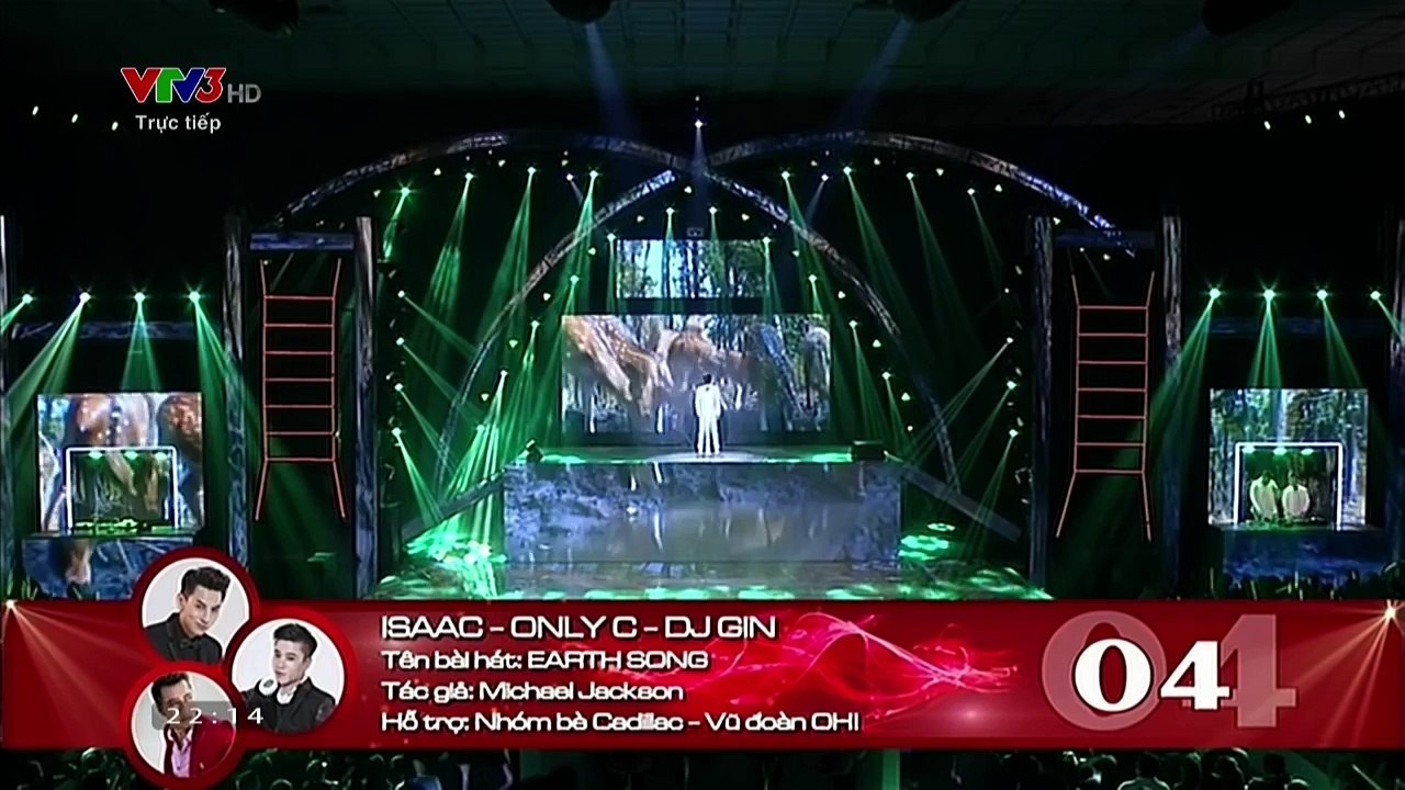 THE REMIX - HÒA ÂM ÁNH SÁNG TẬP 2: ISAAC - EARTH SONG [FULL HD]