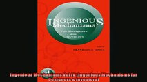 READ book  Ingenious Mechanisms Vol IV Ingenious Mechanisms for Designers  Inventors  FREE BOOOK ONLINE