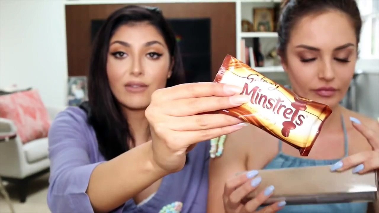 London Candy Haul with Nina Vee! Nipple Tassles....