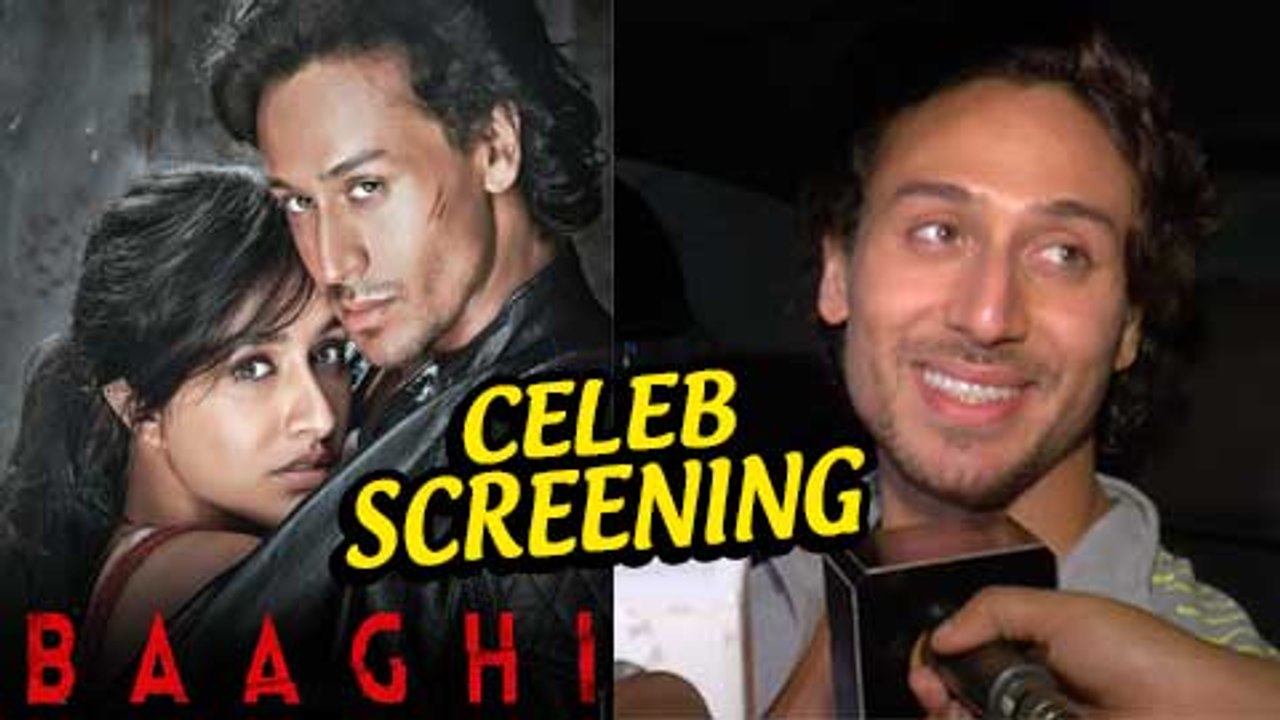 Celebs At Baaghi Special Screening At YRF | Tiger Shroff, Shraddha Kapoor