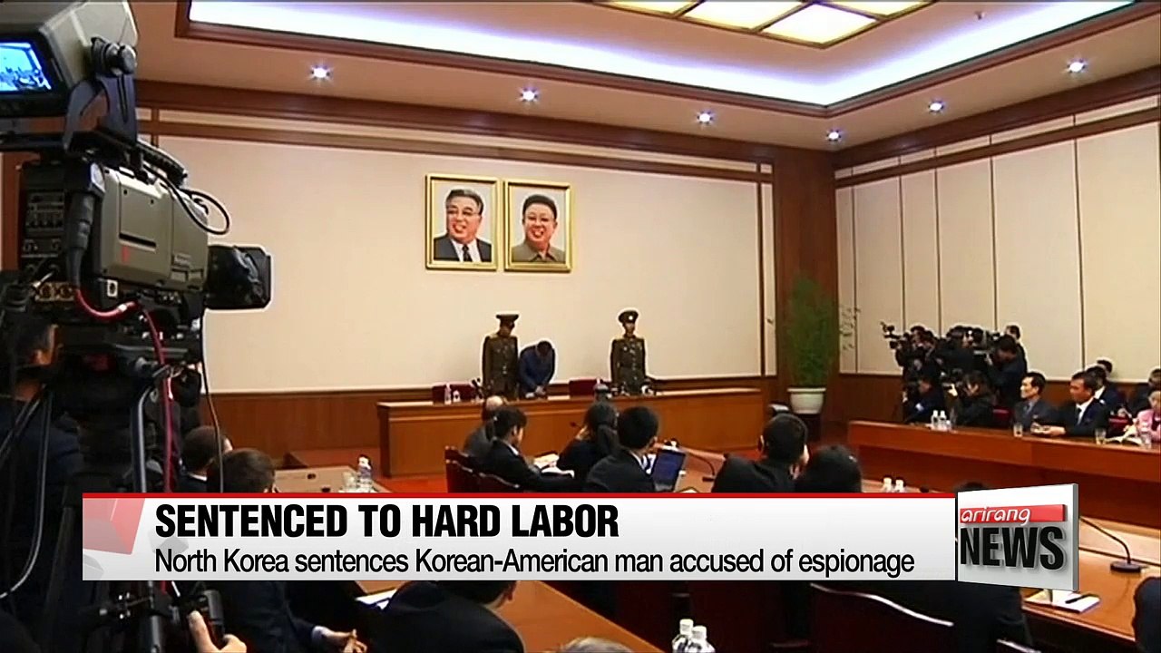 North Korea sentences Korean-American man to 10 years of hard labor for espionage