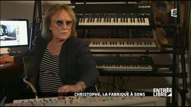 Christophe chante « Les vestiges du chaos » - Entrée libre