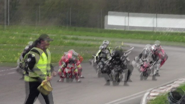 Championnat Suisse pocketbike Moirans en montagne Open Manche 2