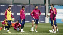 FC Barcelona training session: Bustling ahead of Betis
