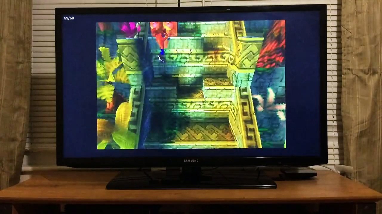 Amazon Fire TV stick running playstation one 1 PSX emulator