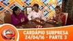 Cardápio Surpresa - Indiano - Parte 3