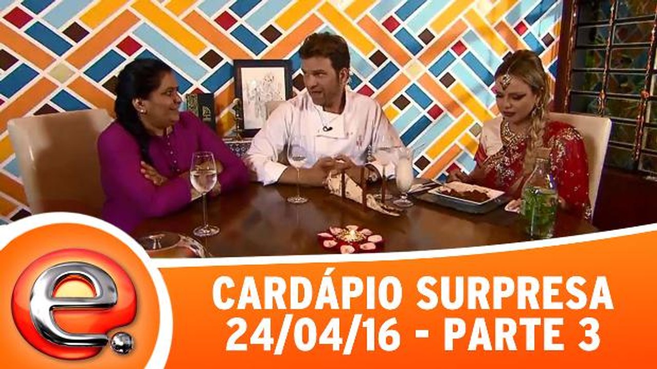 Cardápio Surpresa - Indiano - Parte 3