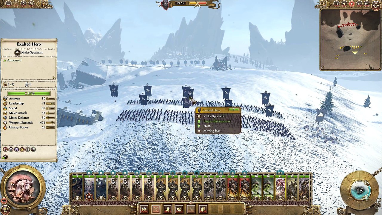 Total War WARHAMMER montre ses guerriers du Chaos