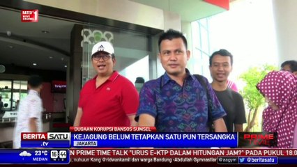 Status Alex Nurdin Belum Dinaikkan Menjadi Tersangka