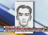 Sketch released of creep who attacked woman in Tempe