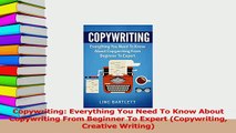 PDF  Copywriting Everything You Need To Know About Copywriting From Beginner To Expert Download Online