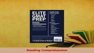 Read  Reading Comprehension Ebook Free