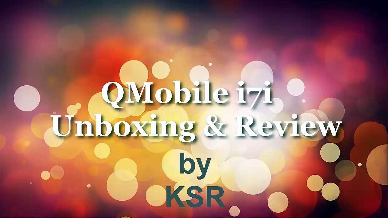 Qmobile i7i Unboxing Noir Series