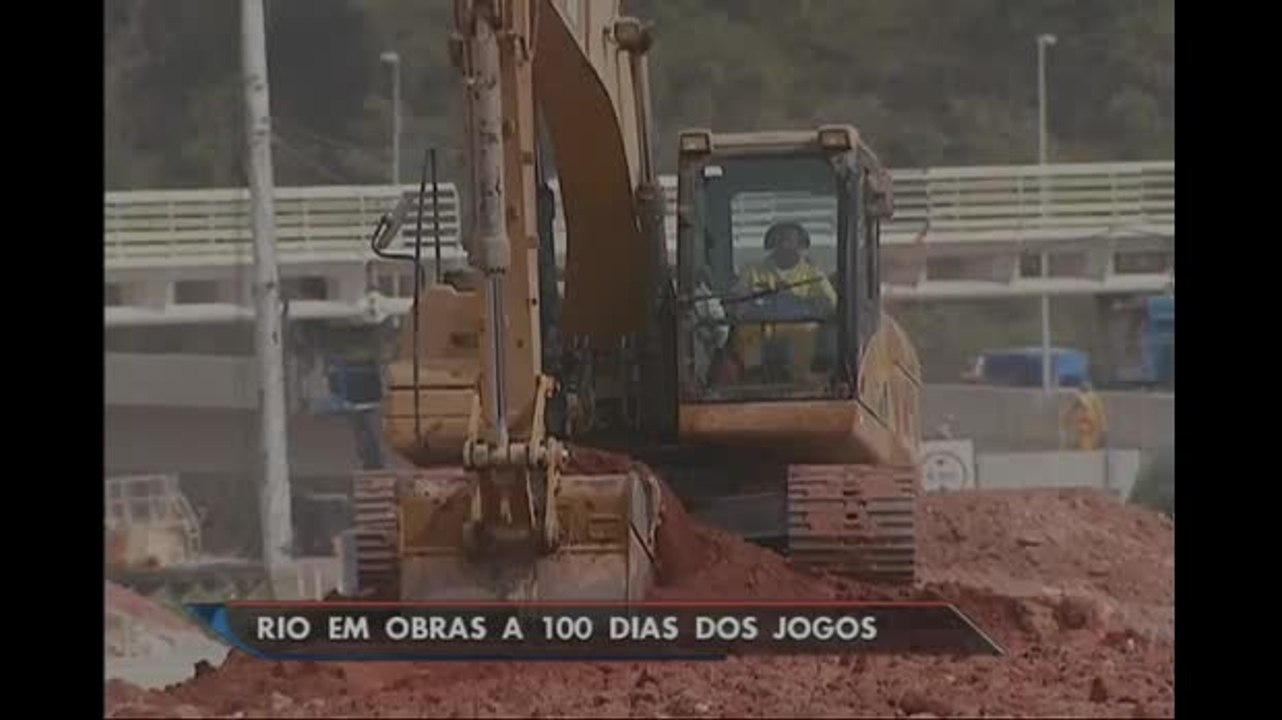 A 100 dias da Olimpíada, Rio de Janeiro ainda está em obras