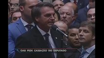 OAB pede cassação do deputado Jair Bolsonaro