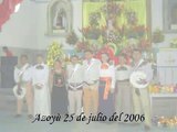 fotos  de la fiesta del Sr Santiago Azoyu 25 de julio