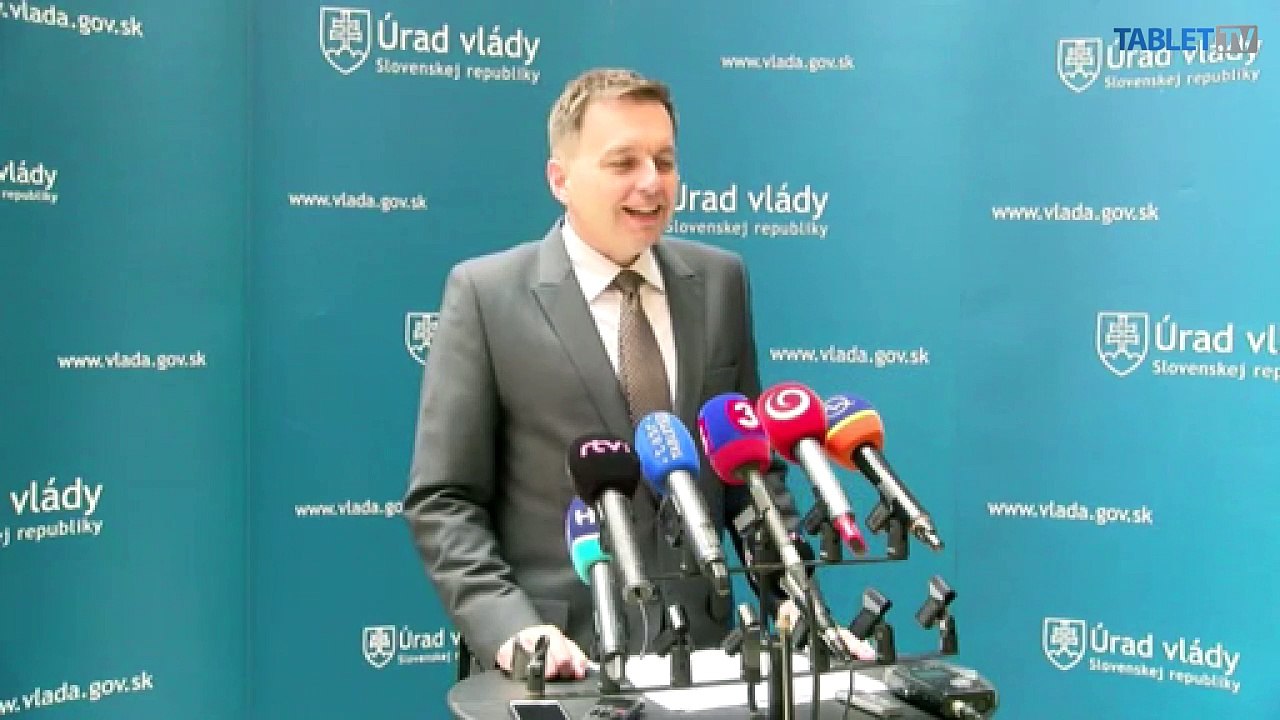 ZÁZNAM: Brífing ministra financií Petra Kažimíra