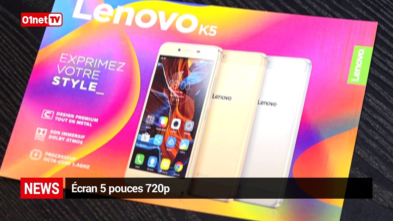 Lenovo K5 : un son Dolby Atmos pour 169 euros