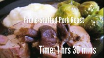 Prune-Stuffed Pork Roast Recipe
