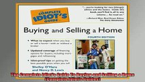 FREE DOWNLOAD  The Complete Idiots Guide To Buying and Selling a Home Complete Idiots Guides  DOWNLOAD ONLINE
