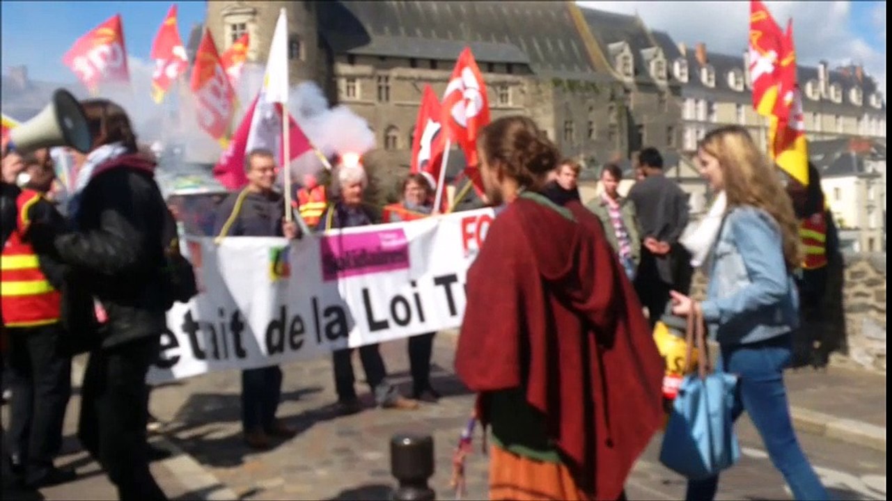 Loi sur le Travail : Moins nombreux à Laval, les manifestants restent déterminés