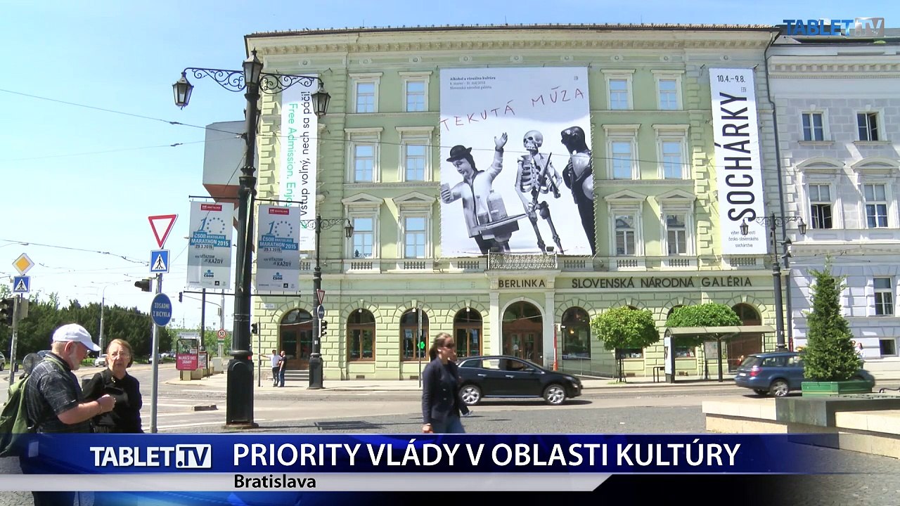Priority vlády v oblasti kultúry