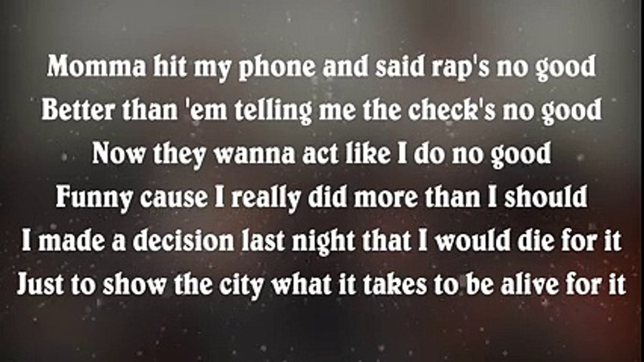DRAKE - 9 // (Lyrics)